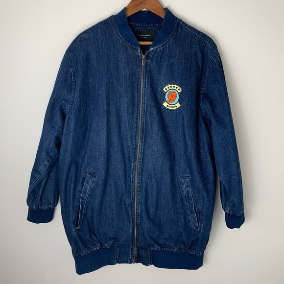 Zara patch denim jacket - Picture 2 of 5